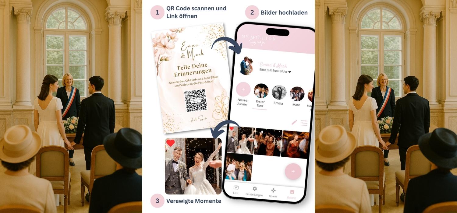 10 Ideen für eure standesamtliche Hochzeit – stilvoll, persönlich & unvergesslich | MyMillionSnaps