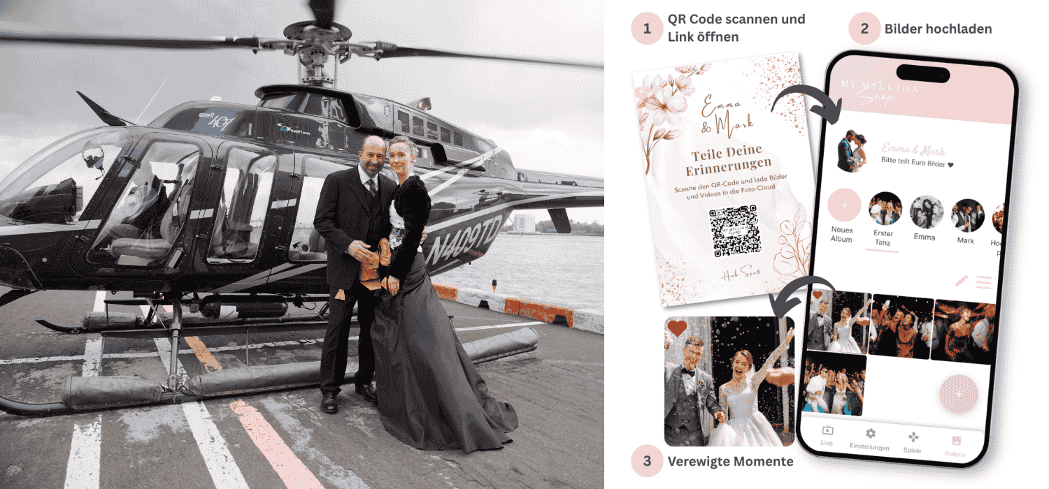 10 unvergessliche Hochzeitsüberraschungen – stilvoll & emotional | MyMillionSnaps